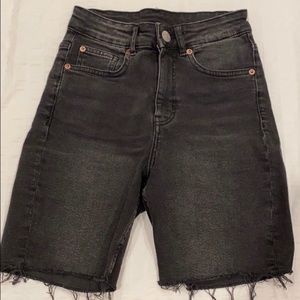Black Denim H&M Shorts